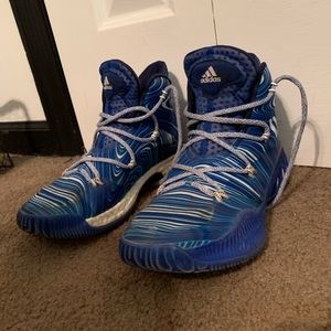 Men’s Adidas high top basketball shoes